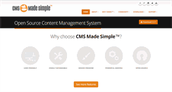 Desktop Screenshot of cmsmadesimple.org