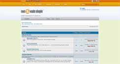Desktop Screenshot of forum.cmsmadesimple.org
